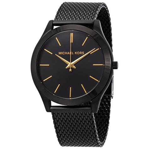 michael kors runway slim watch black|Michael Kors slim runway smartwatch.